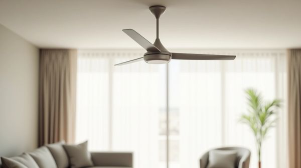 Optez pour un ventilateur plafond silencieux et design